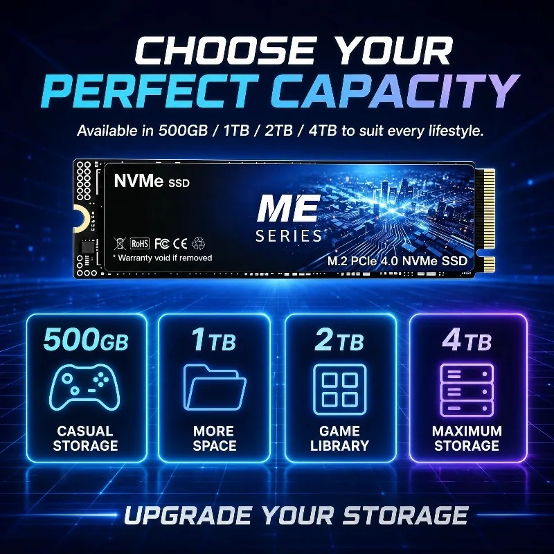 Yeni ME SERİSİ NVMe PCIe 4.0 M - M.2 Nvme 4Tb Pcie 4.0 Ssd incelemesi ve fiyatı
