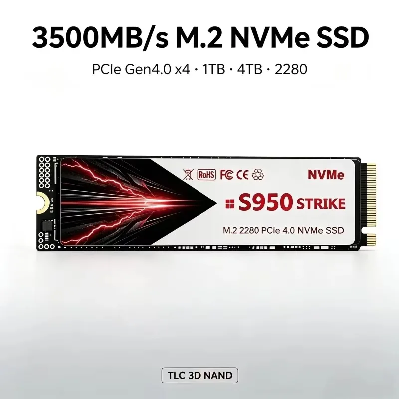 Orijinal S950 500GB/1TB/2TB/4T - M.2 Nvme 4Tb Pcie 4.0 Ssd incelemesi ve fiyatı