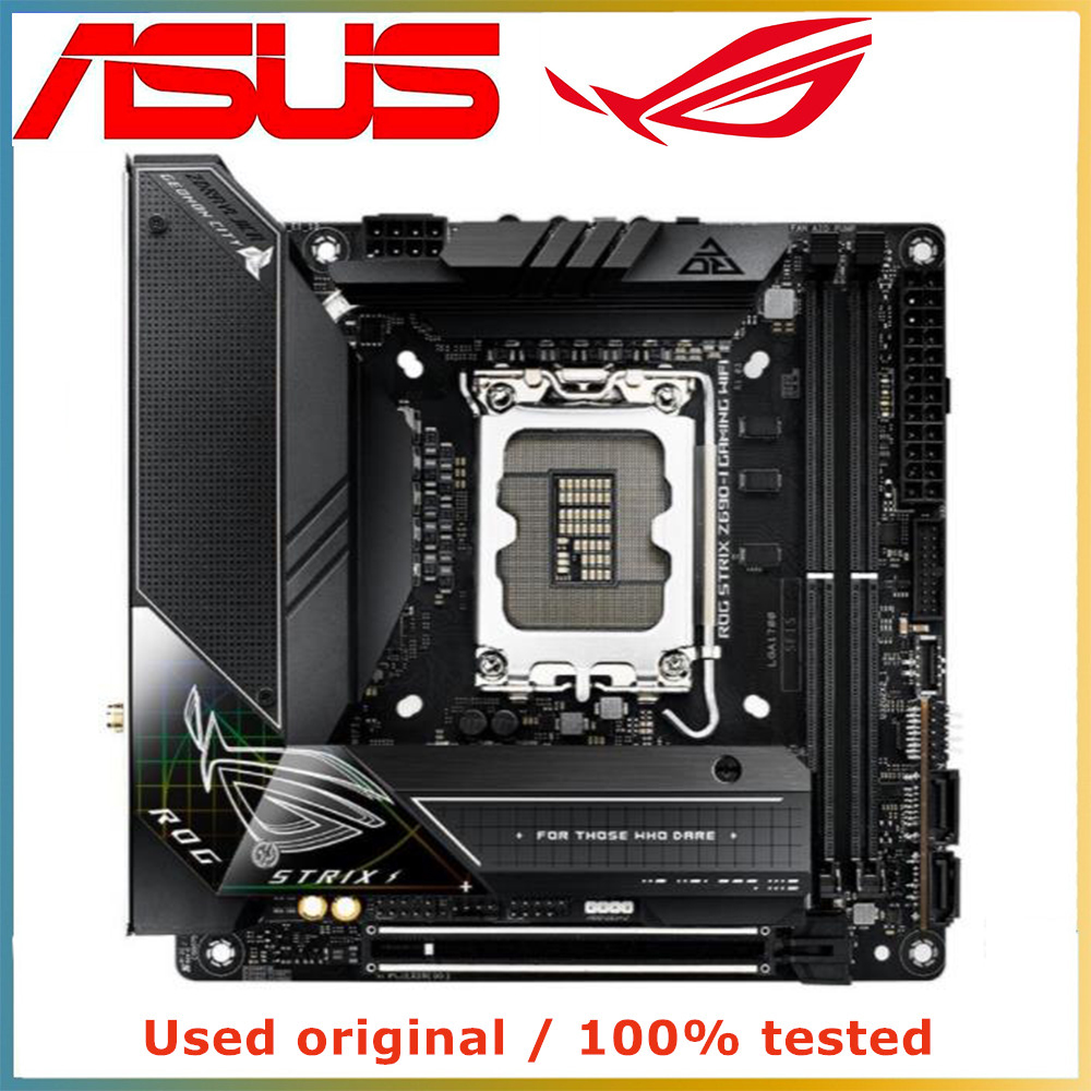 ASUS ROG STRIX Z690-I GAMING W - Lga 1700 Ddr5 Itx Motherboard incelemesi ve fiyatı