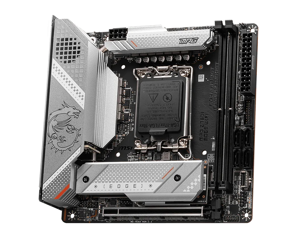 MSI MPG Z790I EDGE WIFI Anakar - Lga 1700 Ddr5 Itx Motherboard incelemesi ve fiyatı